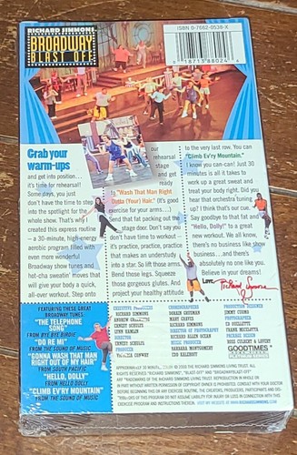 Richard Simmons Broadway Get-Up-and-Go Workout (VHS, 2000, GoodTimes) - Picture 2 of 2