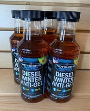 Hot Shot's Secret Diesel Winter Anti-Gel, 4 - 16oz Bottles, Anti-Gel Additive