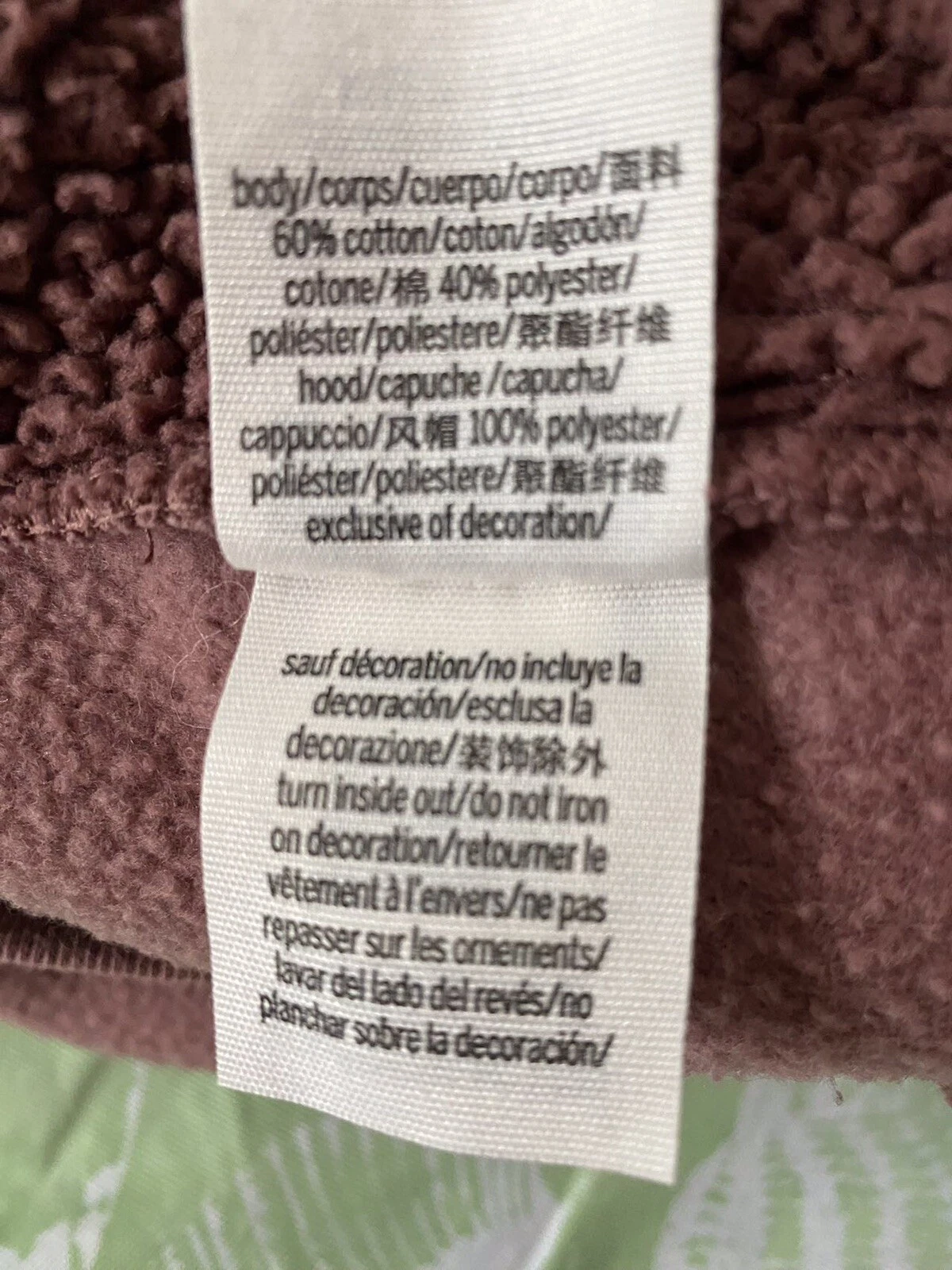 UNDERCOVER Felpa con cappuccio ROSA Victoria's Secret taglia Large (leggere descrizione)