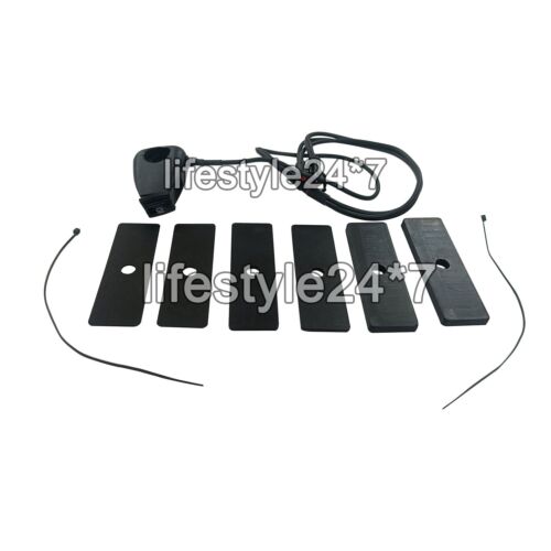 Genuine Royal Enfield Fog LED Auxiliary Lights Black Classic Reborn & Meteor 350 - Picture 8 of 11