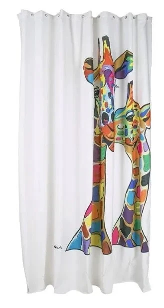 Cortina de ducha Croydex Francie & Josie - Artista Steven Brown - AF304122H Foto 2 de 4