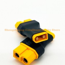 2pcs Amass XT60 Female to XT30 Male Connector Plug Not Wire For RC Drone Battery