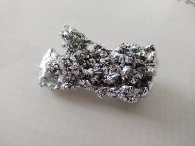  105,6g destillierter Zinkkristall 99,999% hochreines Zn Element Probensammlung