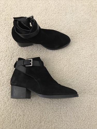 topshop suede ankle boots