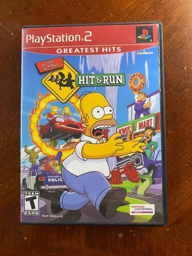 New ListingThe Simpsons Hit and Run (Sony PlayStation 2 PS2, 2003) - Used, NO MANUAL, Good