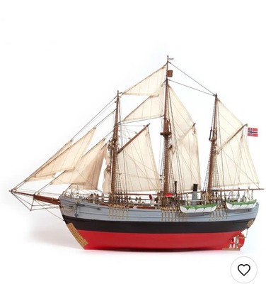 OcCre 12011, ''Fram'' Polarforschungsschiff, M 1:85 Holzbausatz