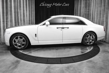 2012 Rolls-Royce Ghost Sedan Panoroof Starlight Headliner Wrapped Satin White