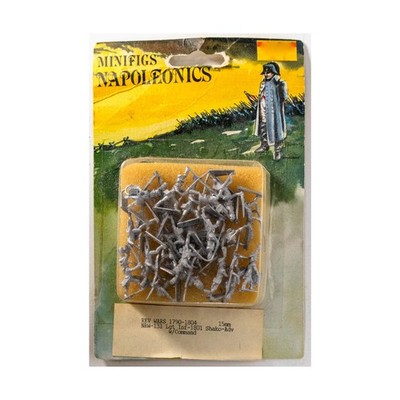Minifigs Napoleonic Fren  French Rev Wars - Light Infantry Shako Advan Pack New