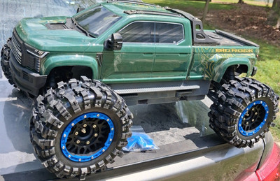 ARRMA BIG ROCK 1/10 4WD Electric Brushless RC Truck Green RTR