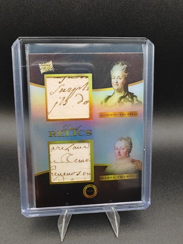Pieces of the Past Dual Relics Catherine the Great Maria Theresa 278