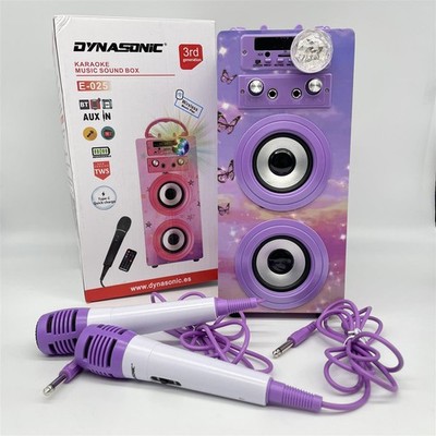 DYNASONIC (3º  Generation Mikrofon Karaoke Spielzeug, ideal für originelle Gesch