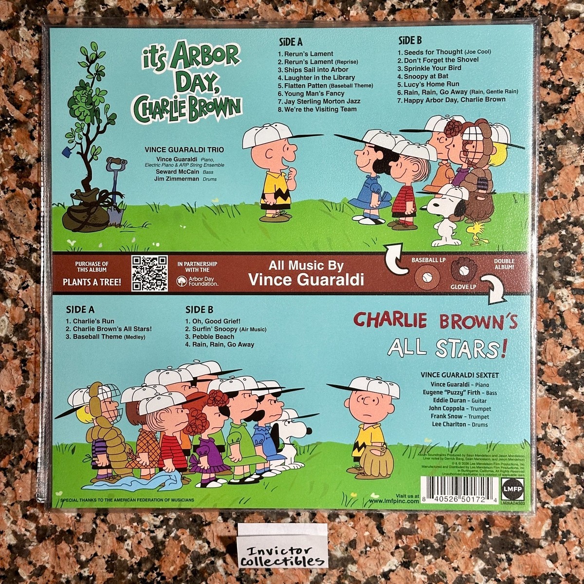 RSD 2026 Vince Guaraldi It's Arbor Day, Charlie Brown All Stars