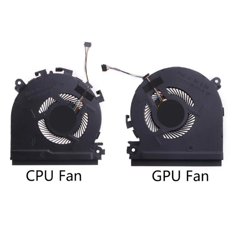 CPU Cooler Fan Portable USB Power GPU Radiator for HP Spectre X360 15-CH - Image 4 of 4