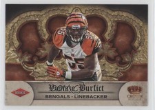 2012 Crown Royale Retail Uncut Crown Vontaze Burfict #243 9aj