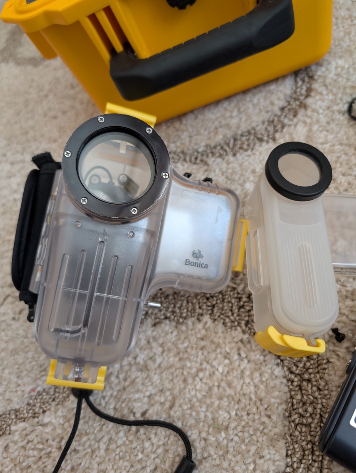 Bonica Underwater Dive Recorder and accessories w/ Storm Case