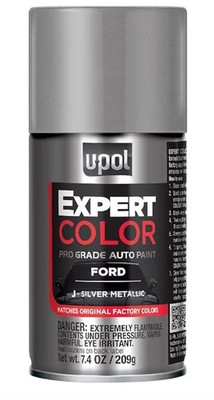 U-POL Expert Spray Paint for Ford Silver Metallic J , upfm403 7.4 Oz