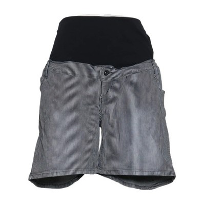 Love2Wait, Umstandsshorts, Größe: 33, Blau/Weiß, Baumwolle/Elasthan #6zP