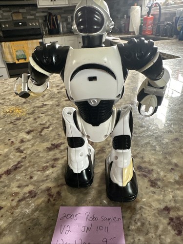 WowWee Robo Sapien Robot Action Figure 2005 9" Untested - Picture 6 of 8