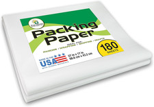 Packing Paper 180 Sheets 27x17in Newsprint Moving Paper for Dishes and Shipping
