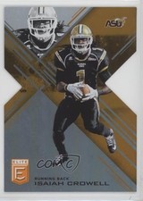 2017 Panini Elite Draft Picks Status Orange Die-Cut Isaiah Crowell #43 i2k