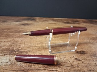 Montblanc Classic Fountain Pen 14k Gold Nib Vintage