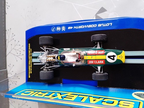 SCALEXTRIC C3206 TEAM LOTUS 49 JIM CLARK 1968 KYALAMI #4 BNIB | eBay UK