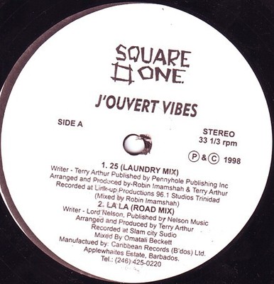 Square One  - J'ouvert Vibes (12'')