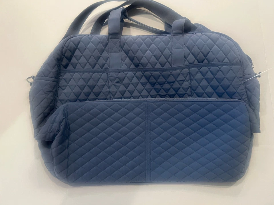 Vera Bradley Grand Traveler Bag- Purple/(Rustic Blue)- NEW- W/O Tags- - Image 2 of 4