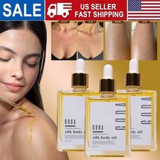 1-3Pcs GODA Silk Body Oil, Silk Body Oil, Bath  Shower Oil Smooth Skin US