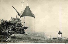 Carte Postale - Moulin à vent - Île de Noirmoutier - Moulin de la Guerinière - C