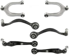 For BMW X5 2019-2023 All Wheel Drive Upper Lower Control Arms W/ Ball Joints