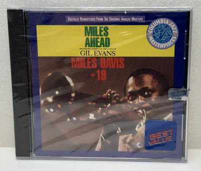 Miles Davis + 19 , Gil Evans Miles Ahead CD 1993 Remastered Columbia 53225