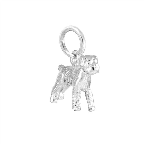 TheCharmWorks 925 Sterling Silver Boxer Charm