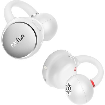 EarFun Clip Open Ear Earbuds, Wireless Headphones, Adaptive Comfort, 40H Playtim