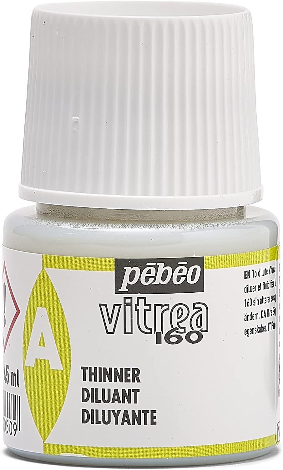 Pebeo Vitrea 160, Glass Paint Thinner, 45 ml Bottle