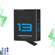 1 Pack Battery For Gopro Hero 13 Black Camera