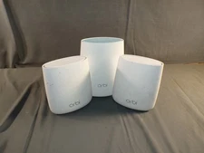 NETGEAR ORBI RBR40 WIRELESS ROUTER WITH 2 RBS20 SATELLITES