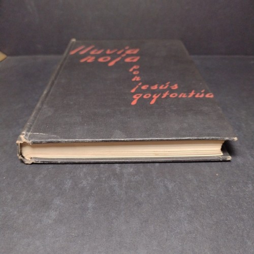 LLuvia Roja Por Jesus Goytortua -Hardcover 1949 -Spanish Literature/Drama - Picture 5 of 14