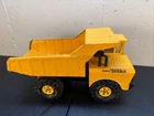 Vintage 1970s Mighty Tonka Dump Truck #3900 Pressed Steel Yellow XMB-975 Tires