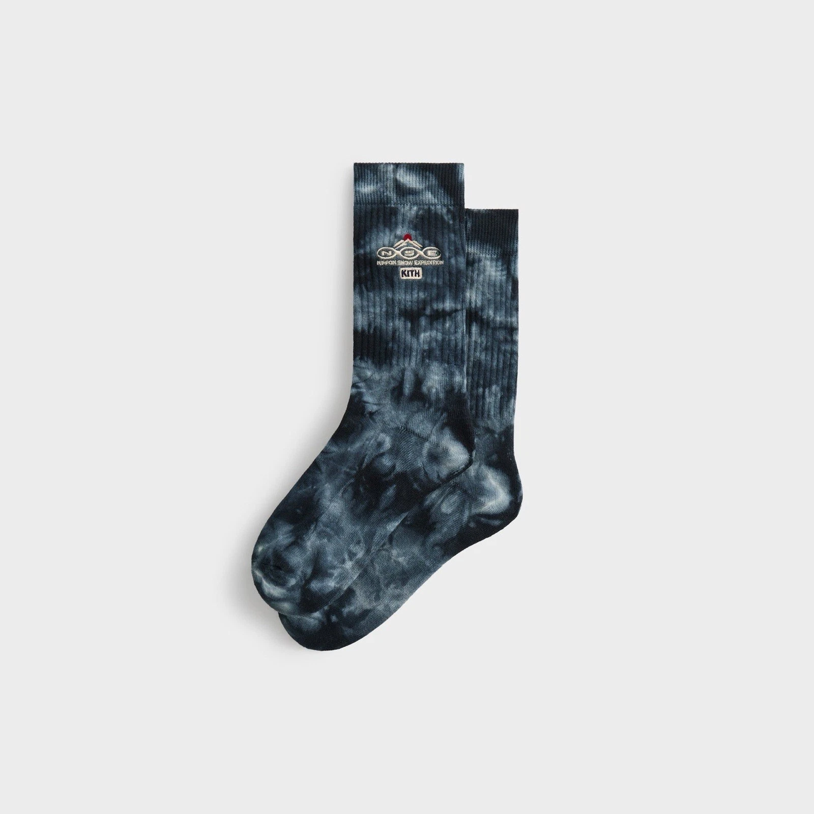 Kith x Columbia NSE Iced Dyed Socks Nocturnal Logo Sock Graphic Print One Size