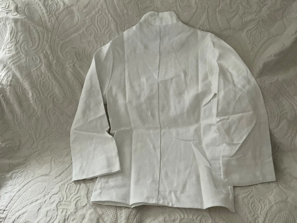 3 X VINTAGE CHEF WORKS WHITE JACKET  CHEST  34 “  COTTON by PORTWEST . - Image 3 of 3