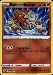 Radiant Heatran 027/189 Astral Radiance Radiant Rare
