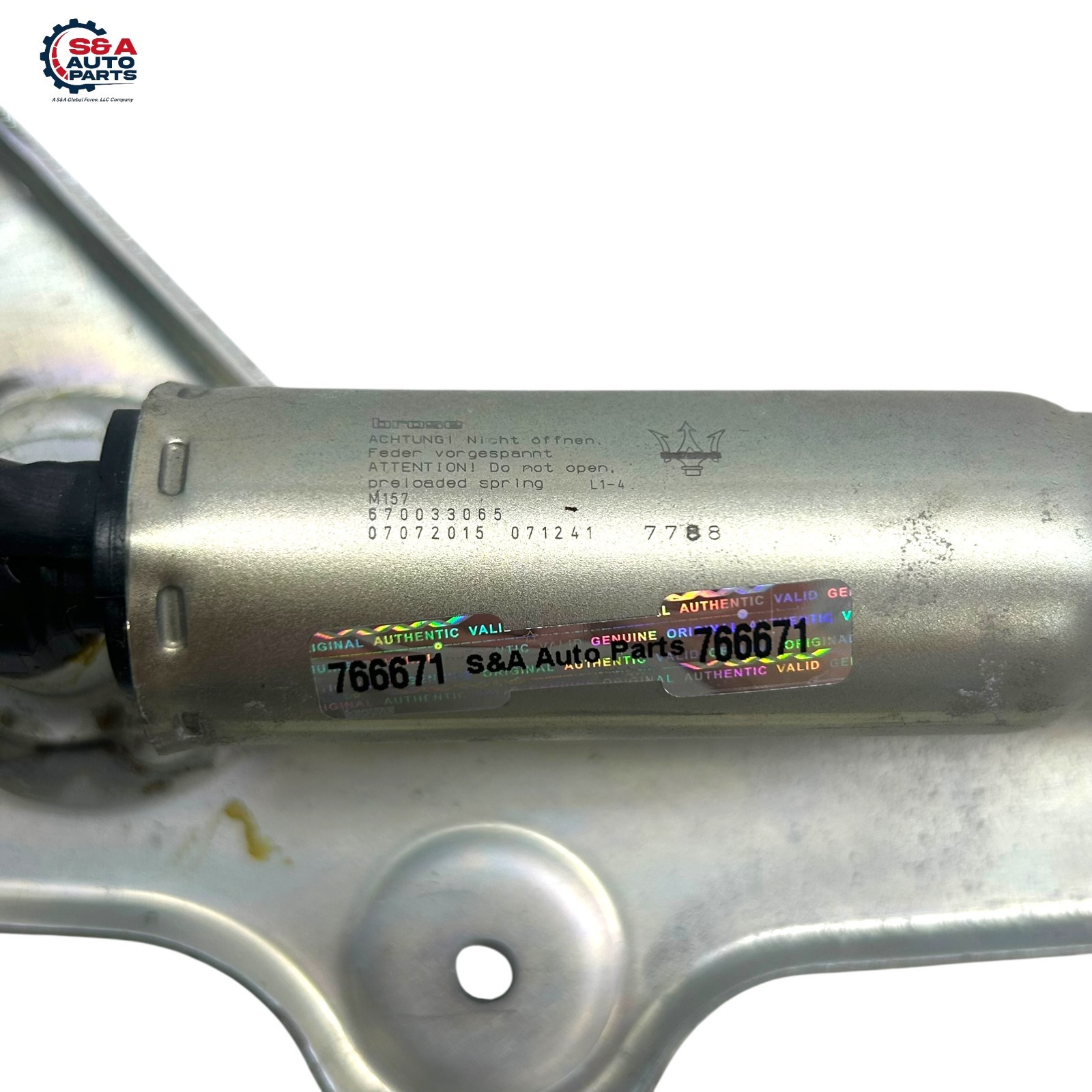 Maserati Ghibli 2014 - 2021 Rear Trunk Lid Power Lift Strut Shock Actuator OEM