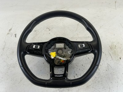 VW Golf R DSG Flat Bottom Steering Wheel MK7.5 15-19 OEM 40K