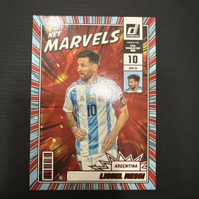 LIONEL MESSI 2025-26 DONRUSS ROAD TO FIFA WORLD CUP RED NET