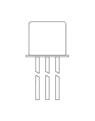 1Pcs BCY70 Bipolar Transistors - BJT TRANS BIPOLAR SMALL SIGNAL
