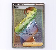 trainer rose pokemon card value Sauvegarde de (Roseanne's Backup) 180/172 Shiny Rainbow - Ultraboost X Epe et Bouclier 9 - Stars tincelantes discard your hand Rose #168 Prices | Pokemon