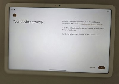 Google Pixel Tablet GTU8P 128GB Porcelain Wi-Fi 11'' READ!!!