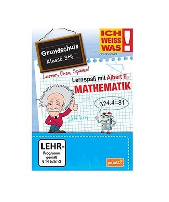 Ich weiss was! Lernspaß mit Albert E.: Mathematik - Grundschule 3 + 4 CD ROM