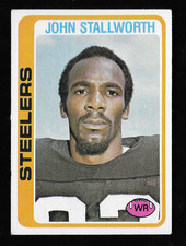 John Stallworth 1978 Topps #320 Rookie Card - HOF Steelers